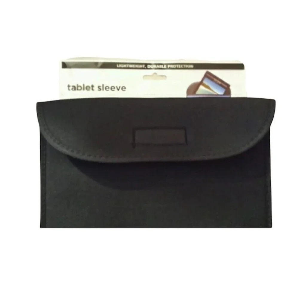 New Black Tablet Sleeve Fits 10 Inch Tablets, ipad, Samsung, Android, Universal